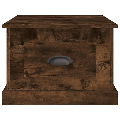 Couchtisch Räuchereiche 50x50x35 cm Holzwerkstoff