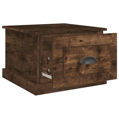 Couchtisch Räuchereiche 50x50x35 cm Holzwerkstoff