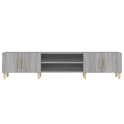 TV-Schrank Grau Sonoma 180x31,5x40 cm Holzwerkstoff