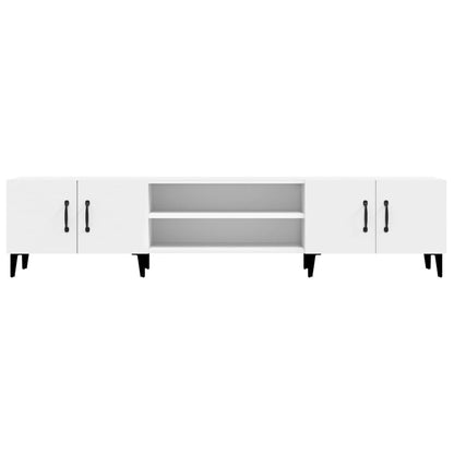 TV-skab Hvid 180x31,5x40 cm Træ Materiale