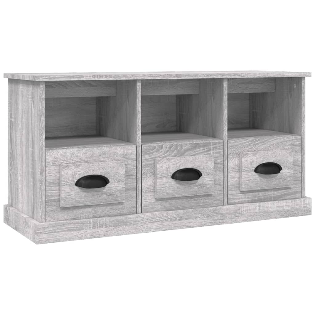 TV-Schrank Grau Sonoma 100x35x50 cm Holzwerkstoff