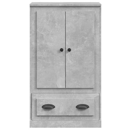 Highboard Betongrau 60x35,5x103,5 cm Holzwerkstoff
