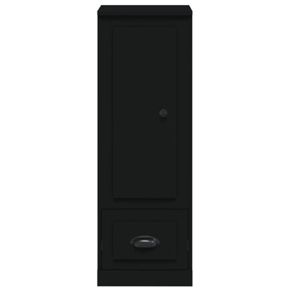 Highboard Sort 36x35,5x103,5 cm Træmateriale