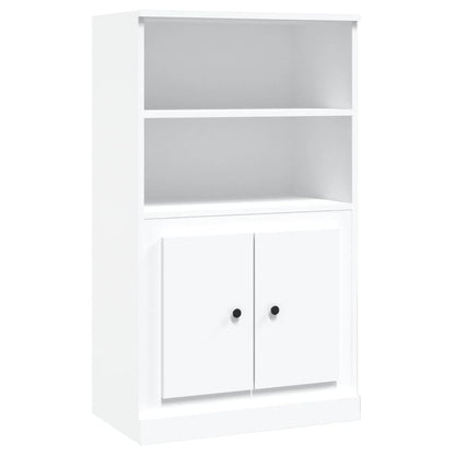 Highboard Hvid 60x35,5x103,5 cm Træmateriale