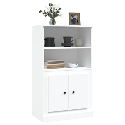 Highboard Hvid 60x35,5x103,5 cm Træmateriale