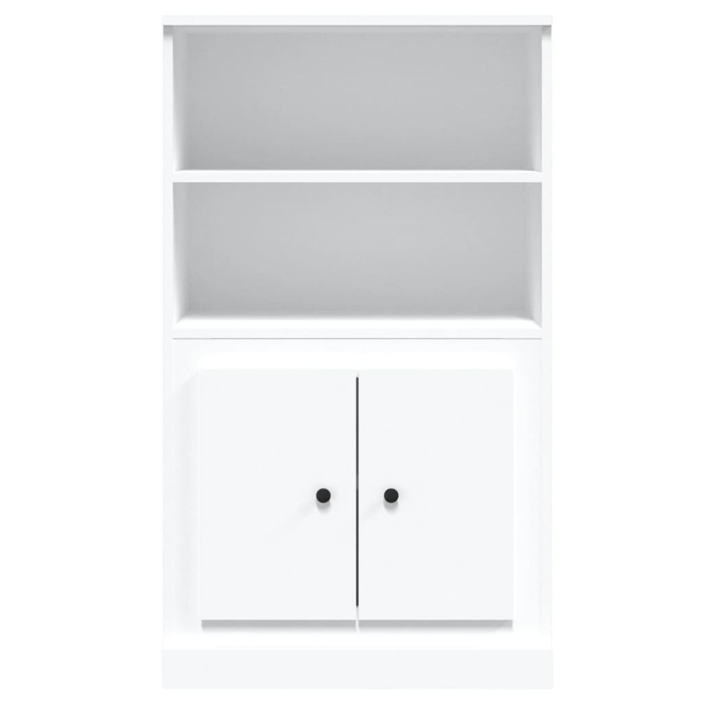 Highboard Hvid 60x35,5x103,5 cm Træmateriale