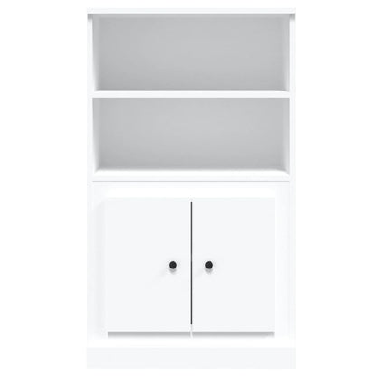 Highboard Hvid 60x35,5x103,5 cm Træmateriale