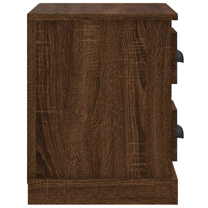 Sengebord brun eg look 60x35,5x45 cm