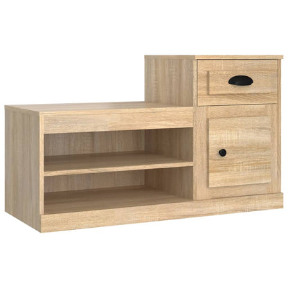 Skoskab Sonoma eg 100x42x60 cm træmateriale