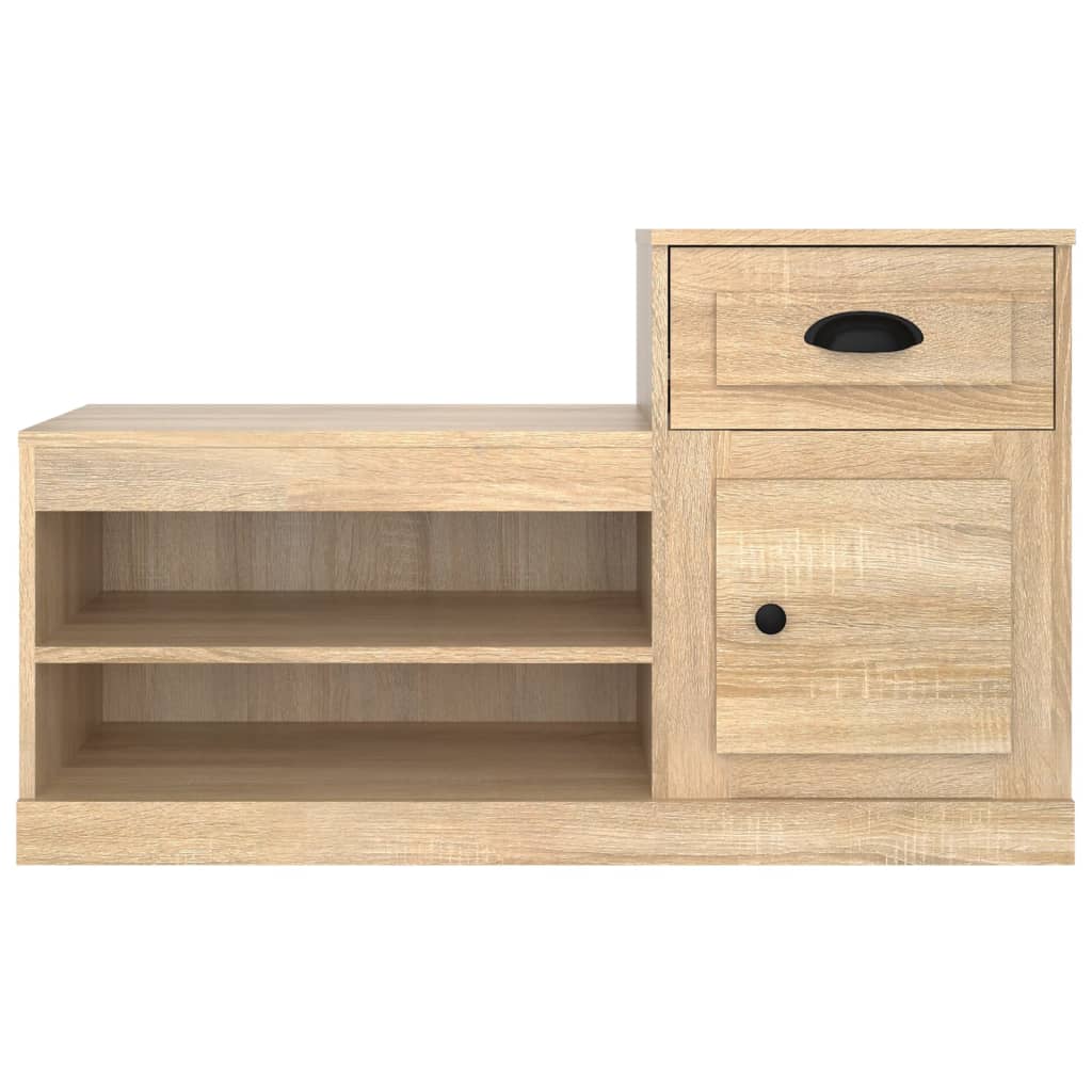 Skoskab Sonoma eg 100x42x60 cm træmateriale