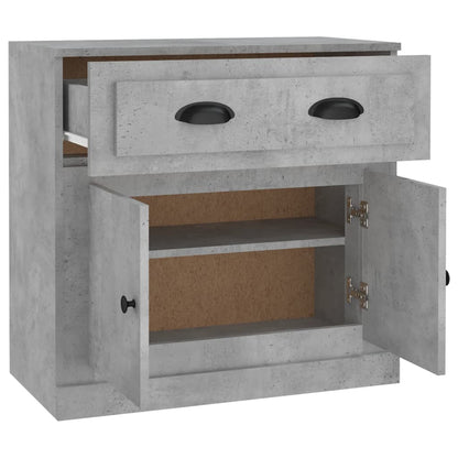 Sideboard Betongrau 70x35,5x67,5 cm Holzwerkstoff
