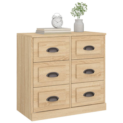 Sideboard Sonoma-Eiche 70x35,5x67,5 cm Holzwerkstoff