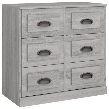 Skænk Grå Sonoma 70x35,5x67,5 cm træmateriale