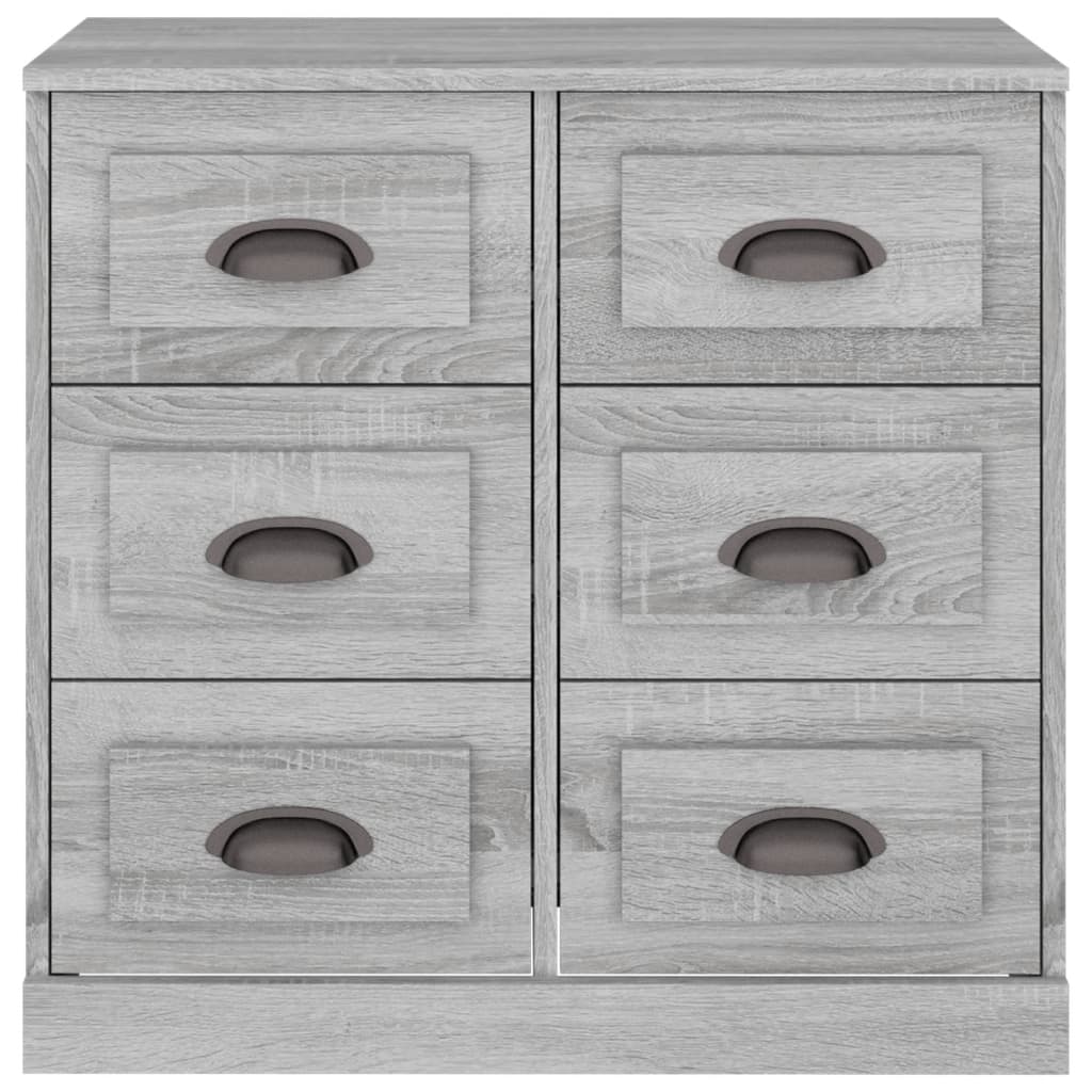 Skænk Grå Sonoma 70x35,5x67,5 cm træmateriale