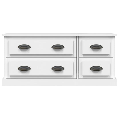 TV-Schrank Weiß 100x35,5x45 cm Holzwerkstoff