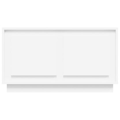 TV-Schrank Weiß 80x35x45 cm Holzwerkstoff