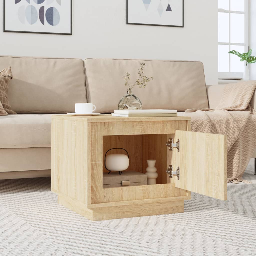 Sofabord Sonoma eg 51x50x44 cm træmateriale