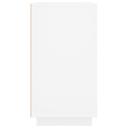 Sideboard Weiß 80x34x75 cm Holzwerkstoff