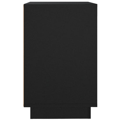 Skænk Sort 102x35x60 cm Træ Materiale