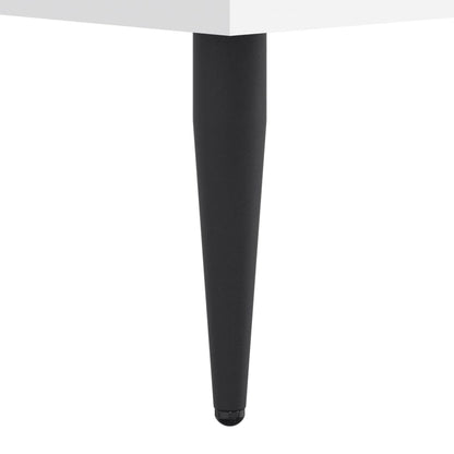 Bettgestell Weiß 140x190 cm Holzwerkstoff