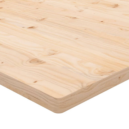 Tischplatte 70x70x2,5 cm Massivholz Kiefer Quadratisch