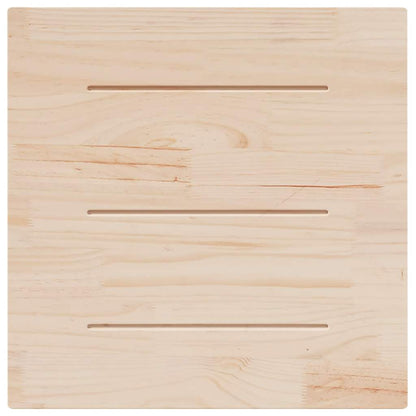 Tischplatte 80x80x2,5 cm Massivholz Kiefer Quadratisch