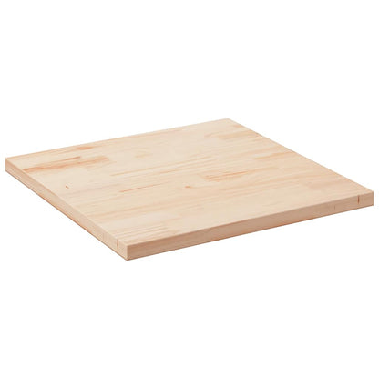 Tischplatte 90x90x2,5 cm Massivholz Kiefer Quadratisch