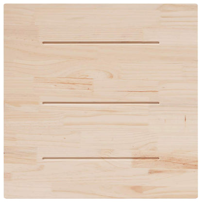 Tischplatte 90x90x2,5 cm Massivholz Kiefer Quadratisch