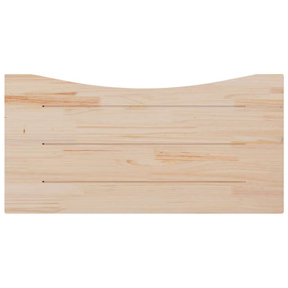 Schreibtischplatte 100x60x2,5 cm Massivholz Kiefer