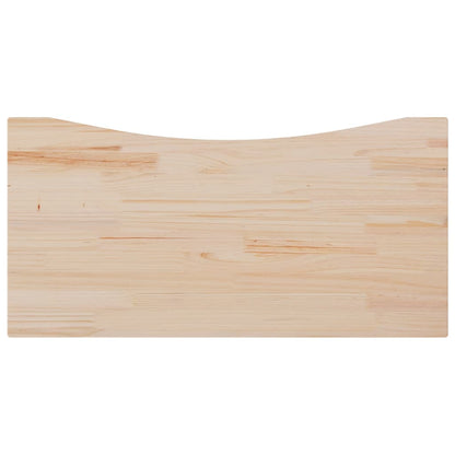 Schreibtischplatte 110x60x2,5 cm Massivholz Kiefer