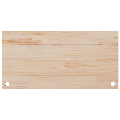 Schreibtischplatte 110x55x2,5 cm Massivholz Kiefer