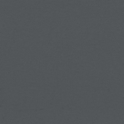 Mittelsofa mit Kissen Schwarz Massivholz Kiefer