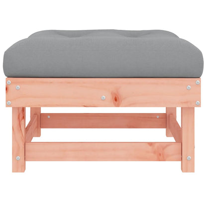 Gartenhocker mit Kissen 2 Stk. Massivholz Douglasie