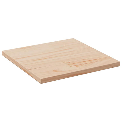 Tischplatte 50x50x2,5 cm Massivholz Kiefer Quadratisch