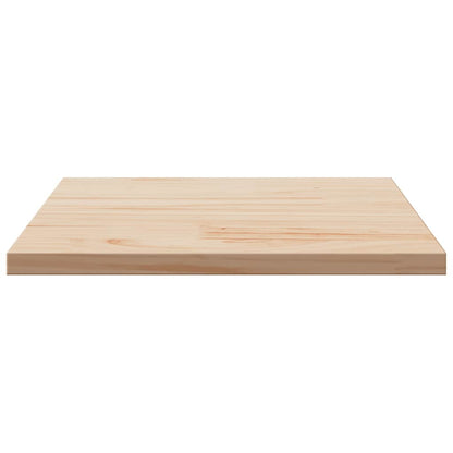 Tischplatte 50x50x2,5 cm Massivholz Kiefer Quadratisch