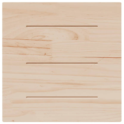 Tischplatte 50x50x2,5 cm Massivholz Kiefer Quadratisch