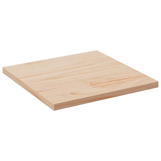 Tischplatte 60x60x2,5 cm Massivholz Kiefer Quadratisch