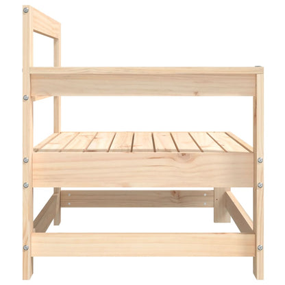 Garten-Ecksofas 2 Stk. Massivholz Kiefer