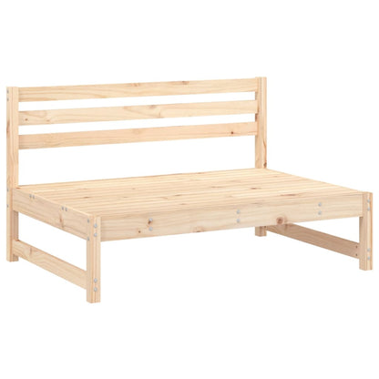 2-tlg. Garten-Lounge-Set Massivholz Kiefer