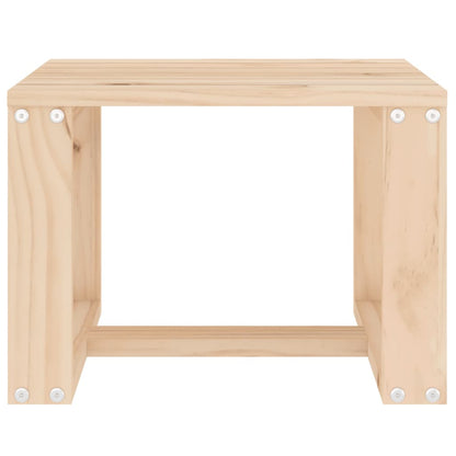 Garten-Beistelltisch 40x38x28,5 cm Massivholz Kiefer