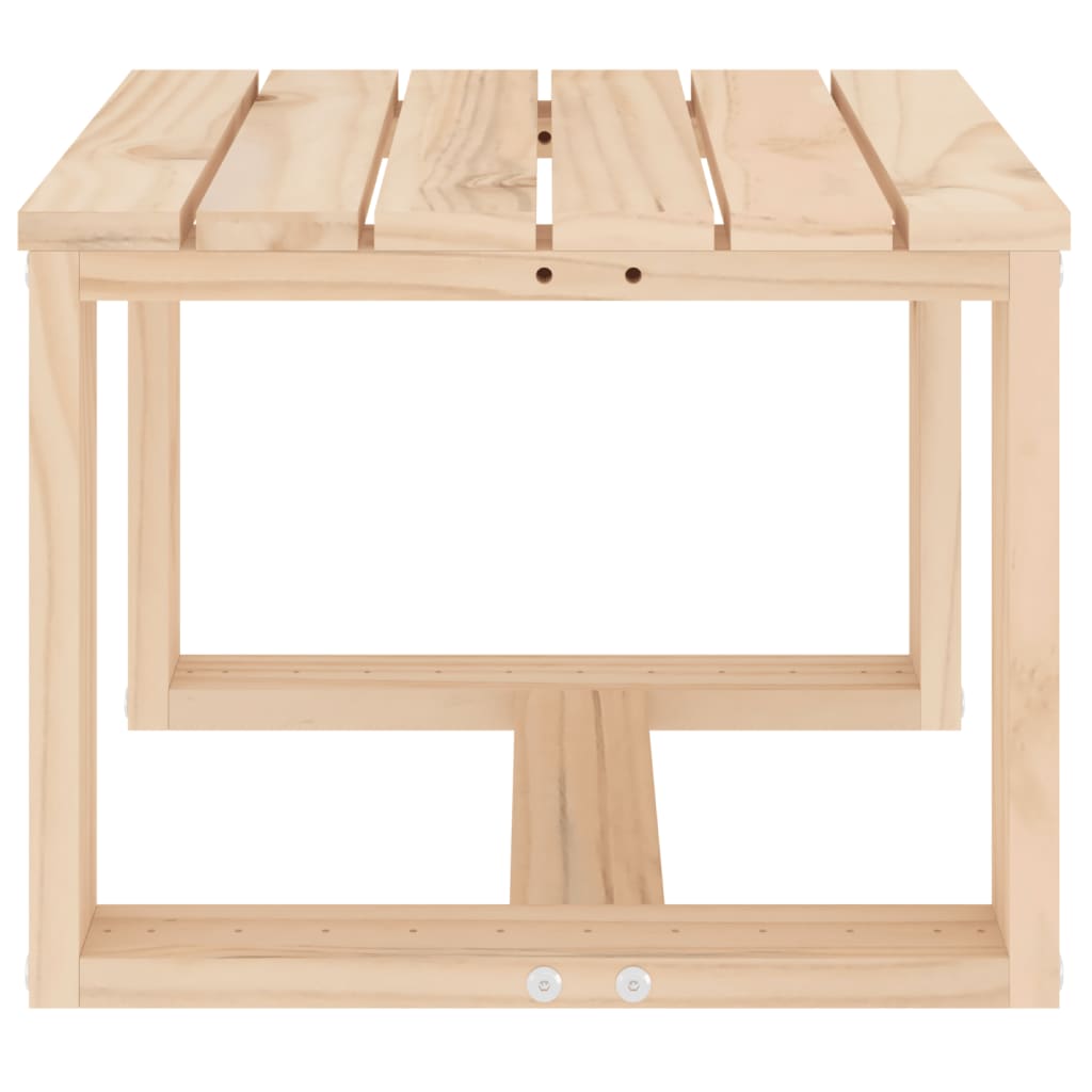 Garten-Beistelltisch 40x38x28,5 cm Massivholz Kiefer