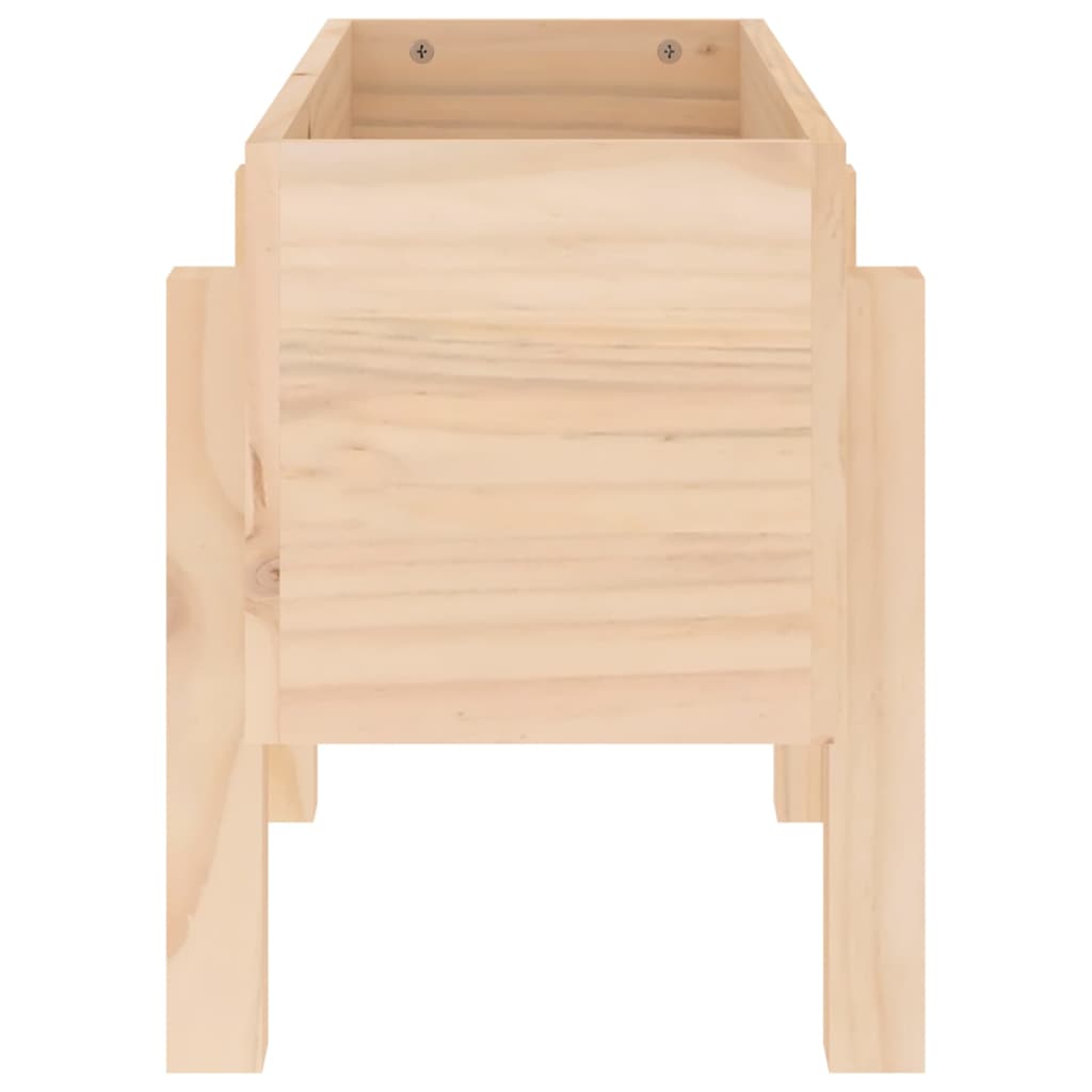 Pflanzkübel 62x30x38 cm Massivholz Kiefer