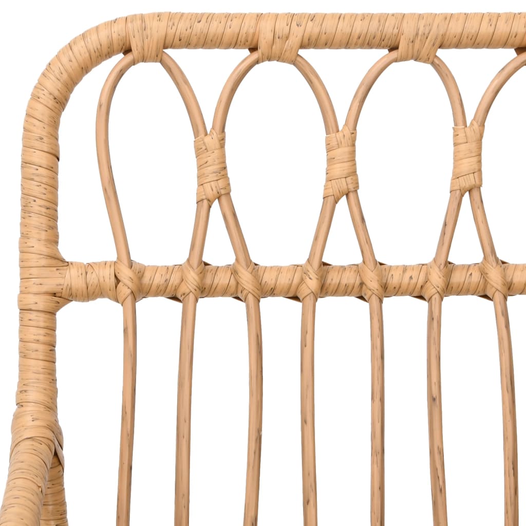 9-tlg. Garten-Essgruppe Poly Rattan