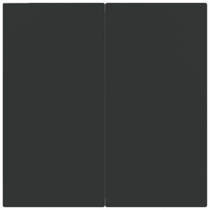 5-tlg. Garten-Essgruppe Schwarz Poly Rattan