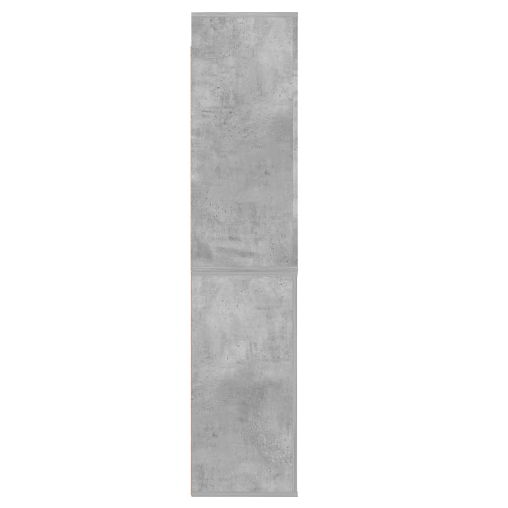 Highboard Betongrau Holzwerkstoff