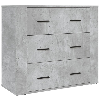 Highboard Betongrau Holzwerkstoff