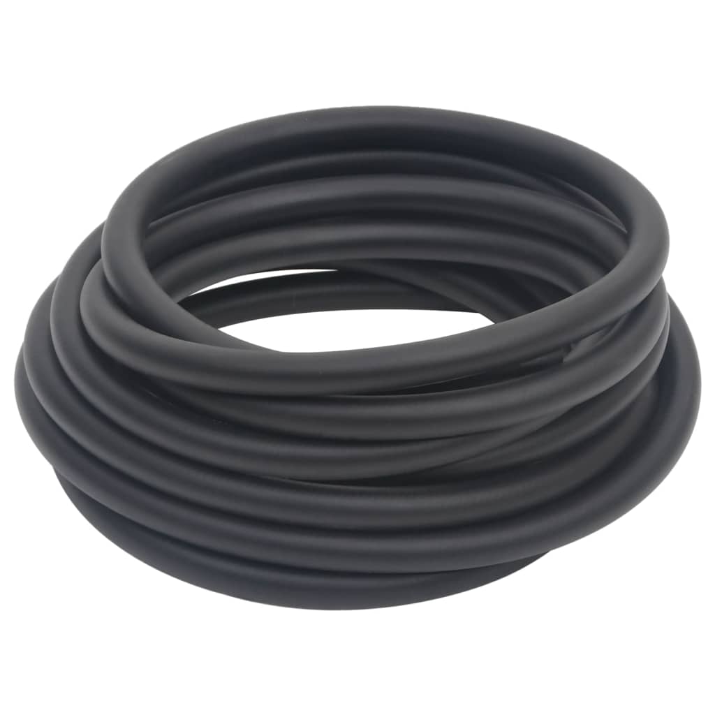 Hybrid-Luftschlauch Schwarz 0,6" 2 m Gummi und PVC
