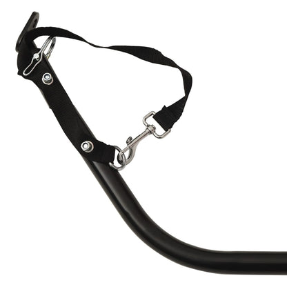 Cykeltrailer Sort og Rød 45 kg Jern