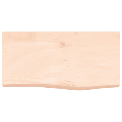 Waschtischplatte 60x30x(2-6) cm Massivholz Unbehandelt