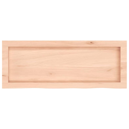 Waschtischplatte 80x30x(2-4) cm Massivholz Unbehandelt